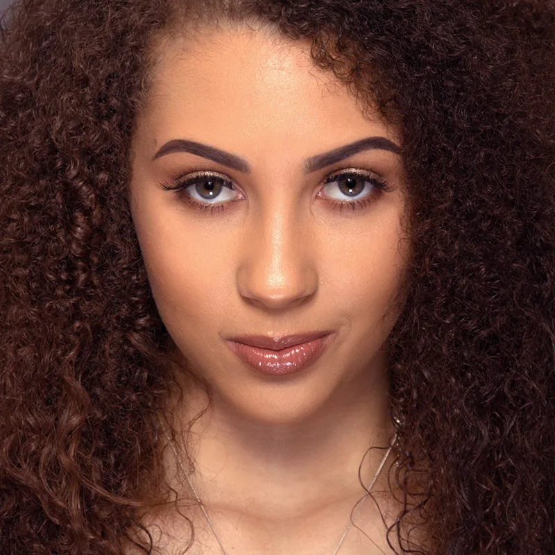 Beauty portrait photography close-up